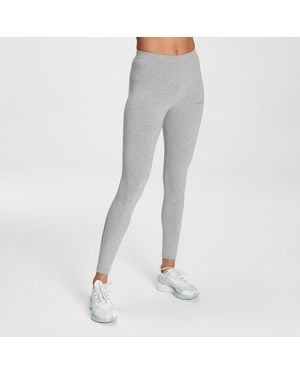 Mp Tonal Graphic Leggings - Grey