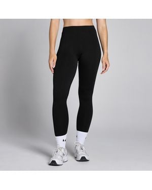 Mp Lifestyle Waffle Seamless Leggings - Black