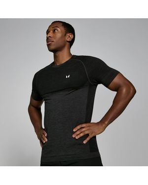 Mp Seamless Short Sleeve T-shirt - Black
