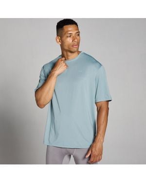 Mp Teo Oversized Mesh Training T-Shirt - Blue