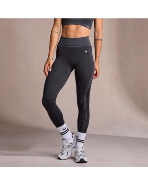 Mp Leggings Senza Cuciture A Costine Da Donna - Blu