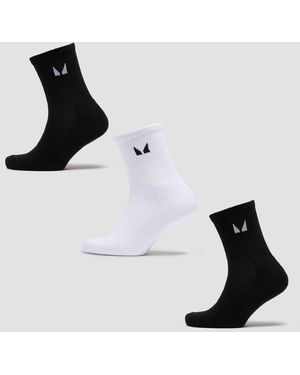 Mp Crew Socks (3 Pack) - Black
