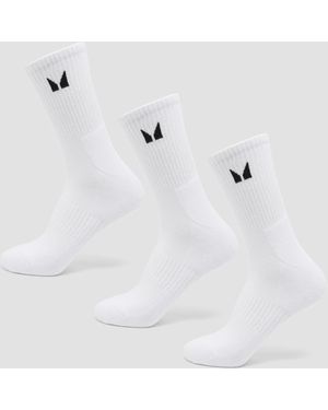 Mp Crew Socks (3 Pack) - White