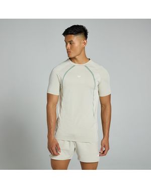 Mp Teo Panel T-Shirt - Grey