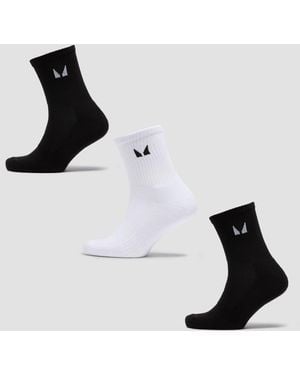 Mp Crew Socks (3 Pack) - Black