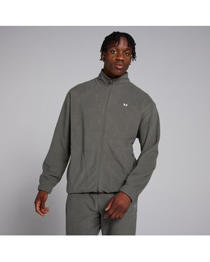 Mp Zip Through Fleece - Grey