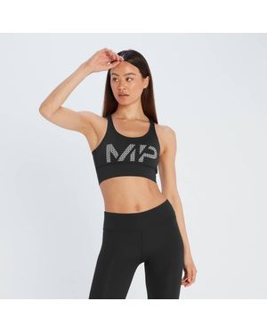 Mp Printed Training Bra - Black
