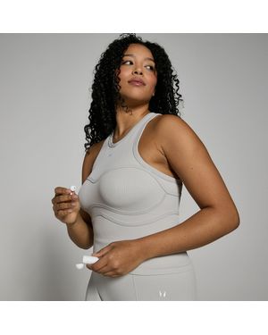 Mp Lifestyle Ribbed Tank Top - Grey