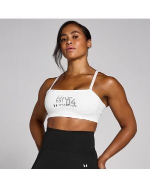 Mp Reggiseno Sportivo Con Grafica Origin - Marrone