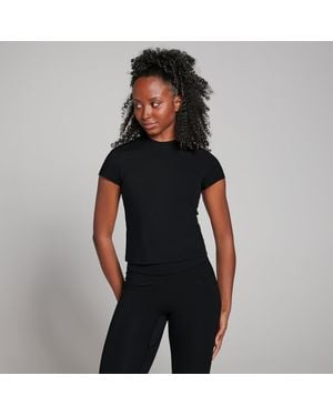 Mp Teo Body Fit Short Sleeve T-shirt - Black