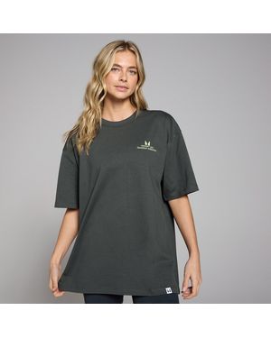 Mp Retro Graphic T-Shirt - Grey