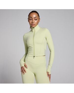 Mp Teo Studio Cropped Jacket - Green