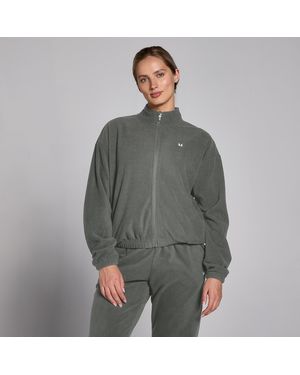 Mp Zip Through Fleece Jacket - Grey