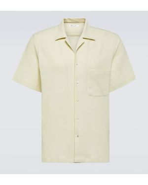 Loro Piana Tindaro Cotton Shirt - Natural