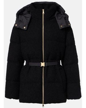 Moncler Briante Cotton-Blend Down Jacket - Black