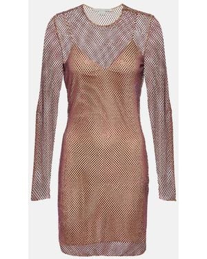 Stella McCartney Sequined Minidress - Brown