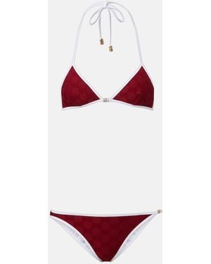 Gucci Gg Bikini - Red