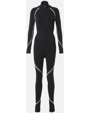 Perfect Moment Seamless Turtleneck Jumpsuit - Blue