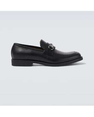 Gucci Moccasin With Clamp - Black