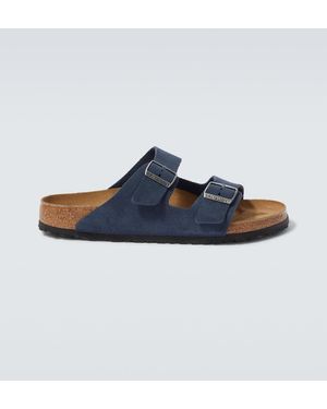 Birkenstock Arizona Suede Sandals - Blue
