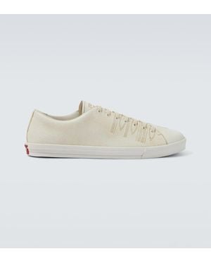 Prada Leather Sneakers - White