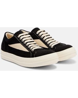 Rick Owens Vintage Low-Top Sneakers - Black