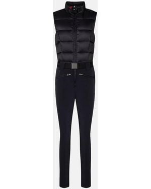 Perfect Moment Super Star Down Ski Suit - Blue