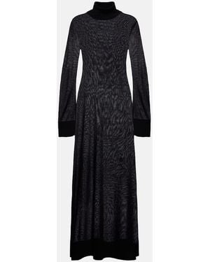 TOTEME Knitted Maxi Dress - Black