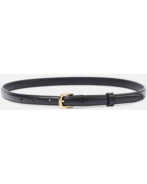 TOTEME Leather Belt - Blue