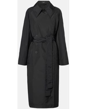JOSEPH Chiswick Trench Coat - Black