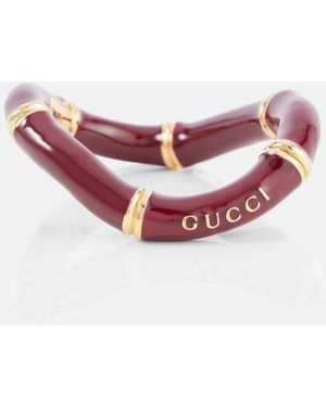 Gucci Logo Bangle - Pink