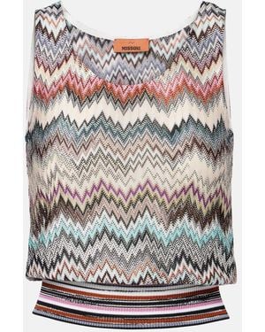 Missoni Zigzag Top - Grey