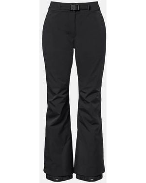 Moncler Belted Flared Ski Pants - Black