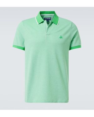 Vilebrequin Palatin Cotton Pique Polo Shirt - Green