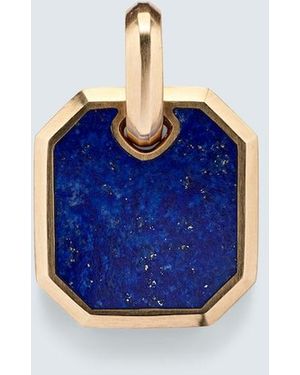David Yurman Amulet 18Kt Pendant With Lapis Lazuli - Blue