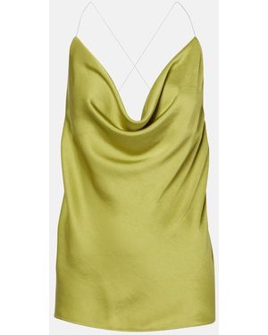 Y. Project Satin Top - Green