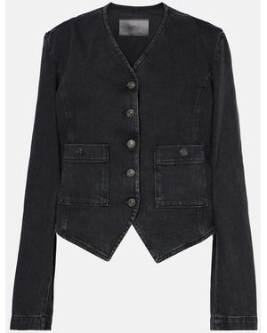 7 For All Mankind Denim Jacket - Black