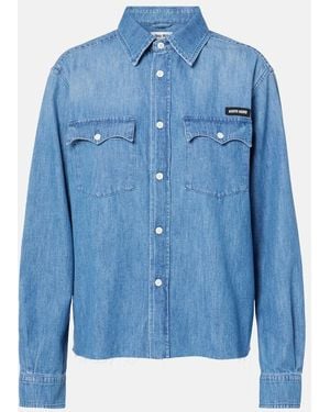 Miu Miu Denim Shirt - Blue