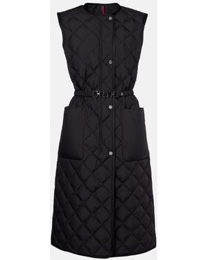 Moncler Butor Quilted Down Vest - Black