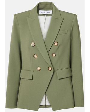 Veronica Beard Miller Dickey Blazer - Green