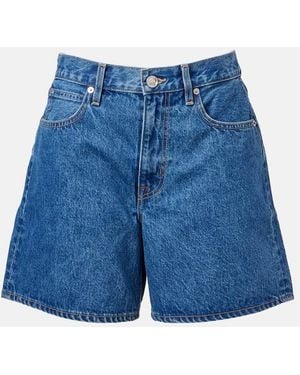 SLVRLAKE Denim Walker Denim Shorts - Blue