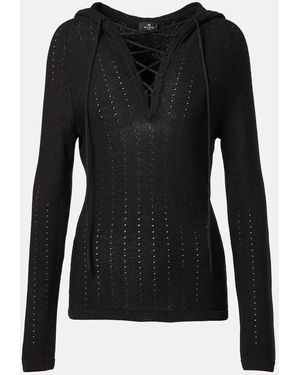 Etro Hooded Sweater - Black