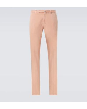 Slowear Cotton Slim Pants - Blue