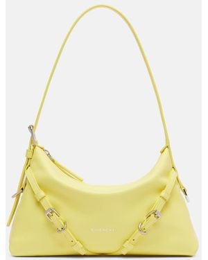 Givenchy Voyou Mini Leather Shoulder Bag - Yellow