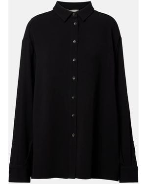 Asceno Maya Oversized Shirt - Black