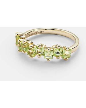 Suzanne Kalan Cierra 14Kt Ring With Peridots - White
