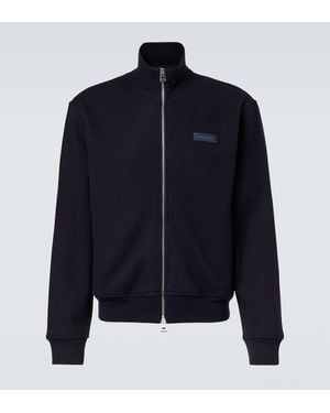 Givenchy Wool And Cashmere-Blend Jacket - Blue