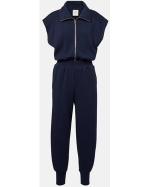 Varley Monica Jersey Jumpsuit - Blue