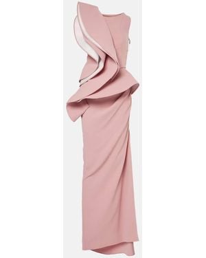 Maticevski Fateful Ruffled Gown - Pink