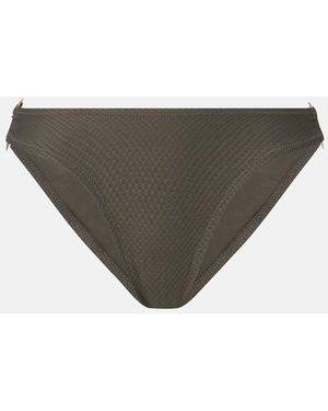 Heidi Klein Low-Rise Bikini Bottoms - Grey
